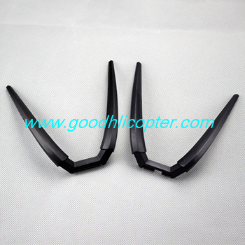 JJRC X6 H16 H16C YiZhan Headless quadcopter parts Undercarriage (black color) - Click Image to Close